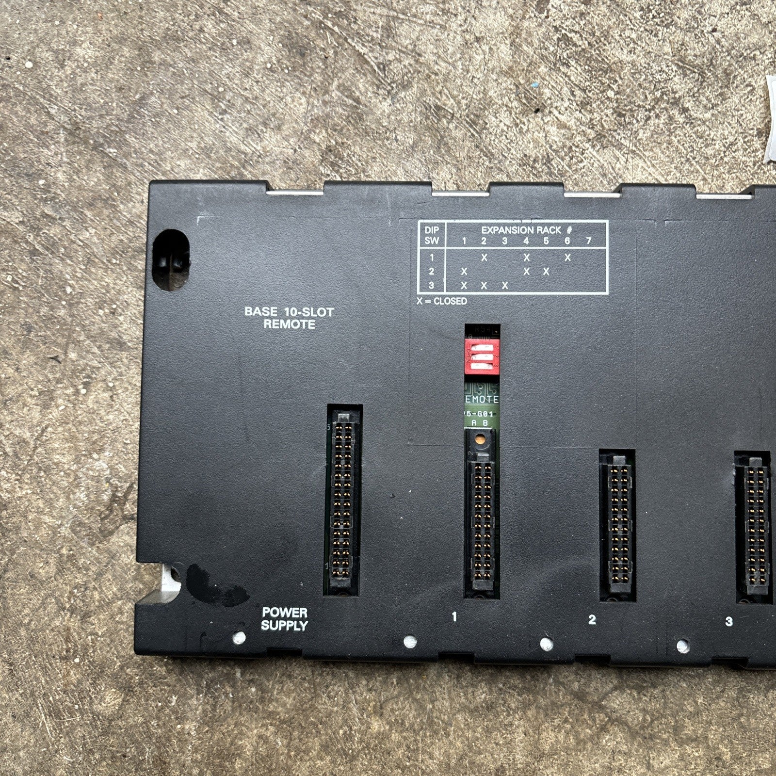 GE Fanuc IC693CHS393F PLC Rack2