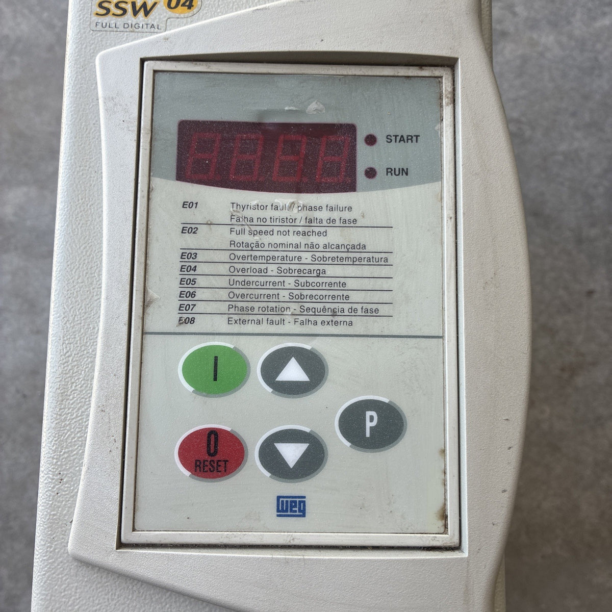 USSSW-04.85/460-575/1 E WEG 96A 460-575V 50Hz Soft Start1