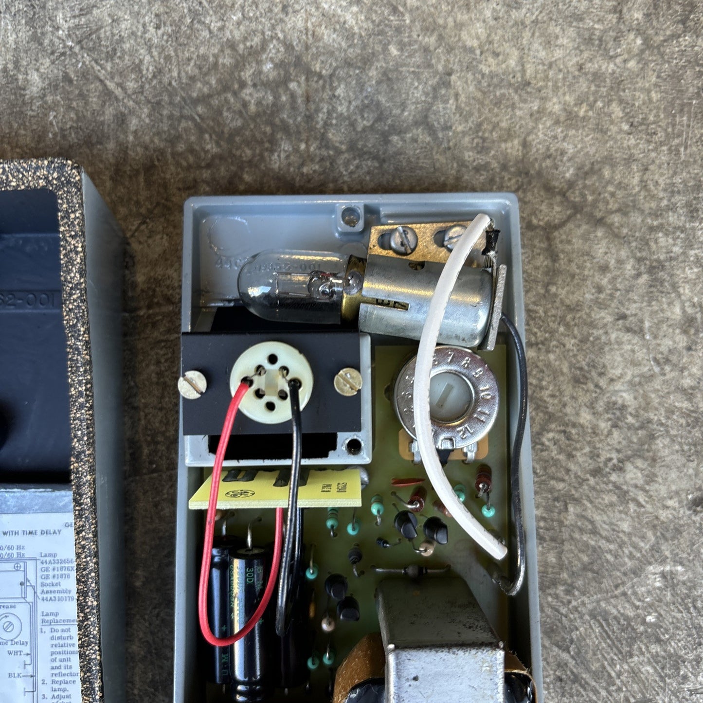 General Electric Reflex Photoelectric Relay Scanner 230v, GEJ 27094
