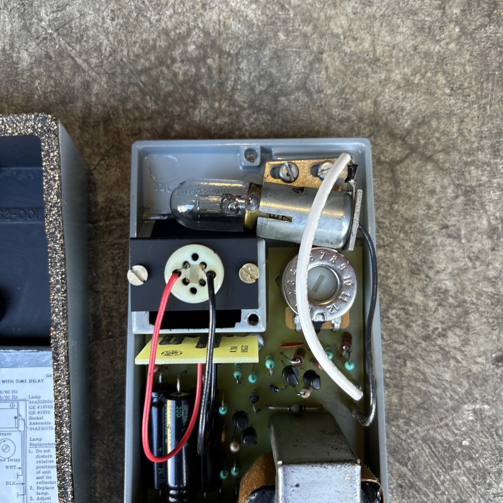 General Electric Reflex Photoelectric Relay Scanner 230v, GEJ 27094