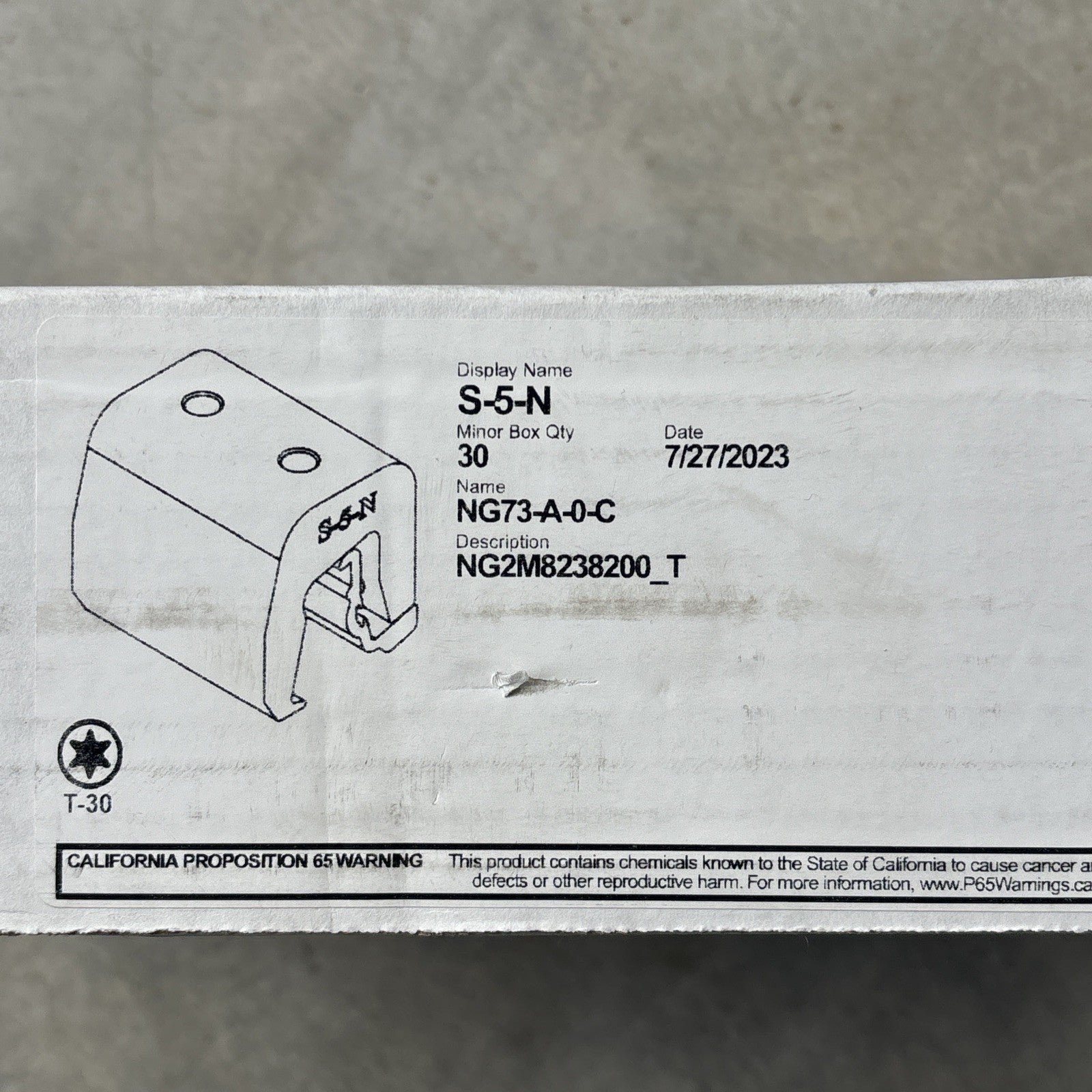 S 5! S 5 N  Standing Seam Metal Roof Clamp Case Of 301