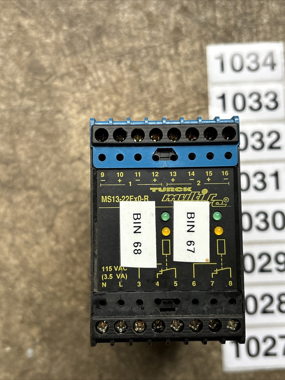 Turck MS13 22 Ex0 R Amplifier Relay , used1