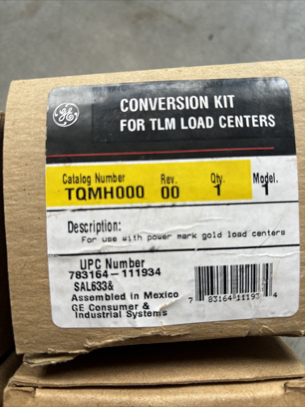 Lot Of 4 General Electric TQMH000 Conversion Kit New In Box.2
