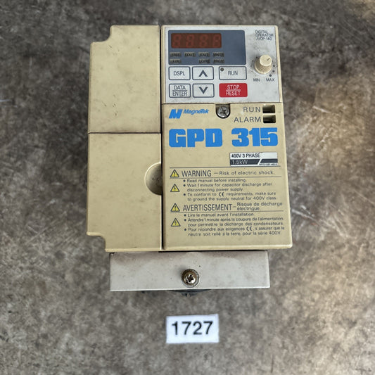 Magnetek GPD315 1 HP 460v Model MVB003 AC Drive0