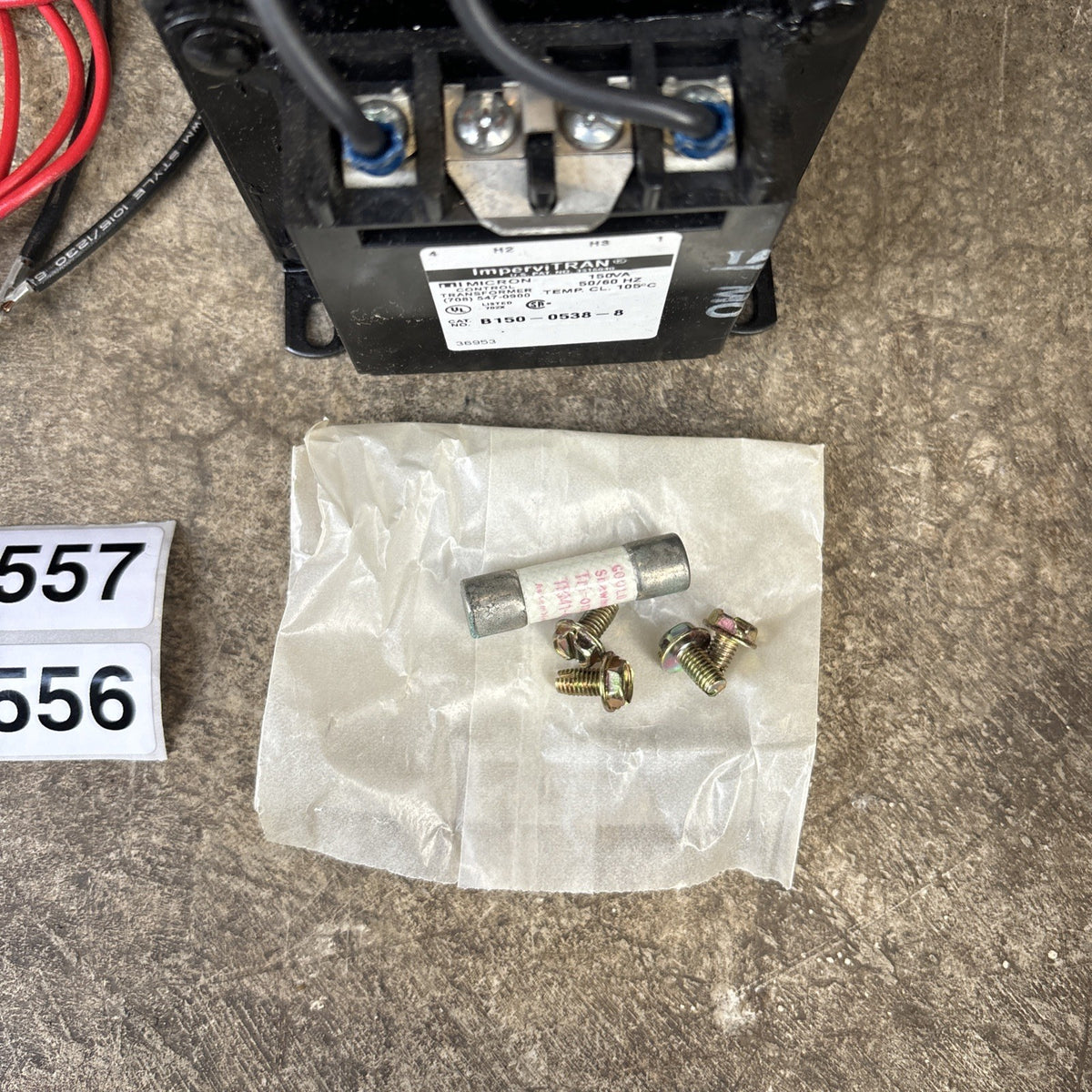 JOSLYN CLARK,KTR672,TRANSFORMER 45VA 240/480 VOLT .045 KVA NEW OLD STOCK3