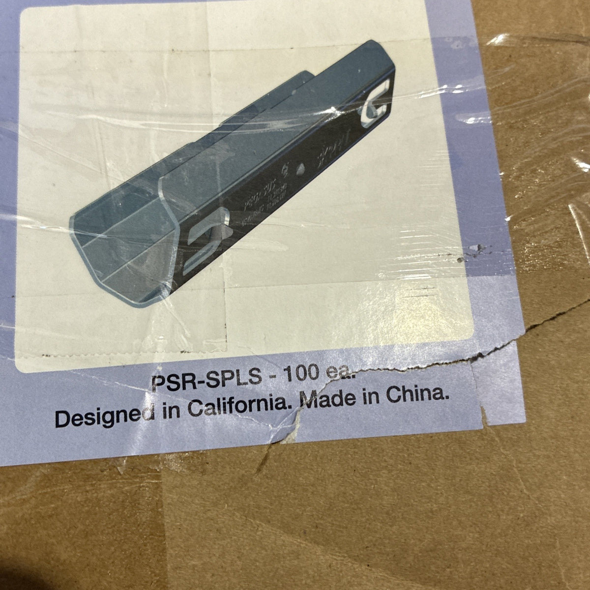 100 Pack Genuine Pegasus PSR SPLS Rail Bonded Structural Splice2