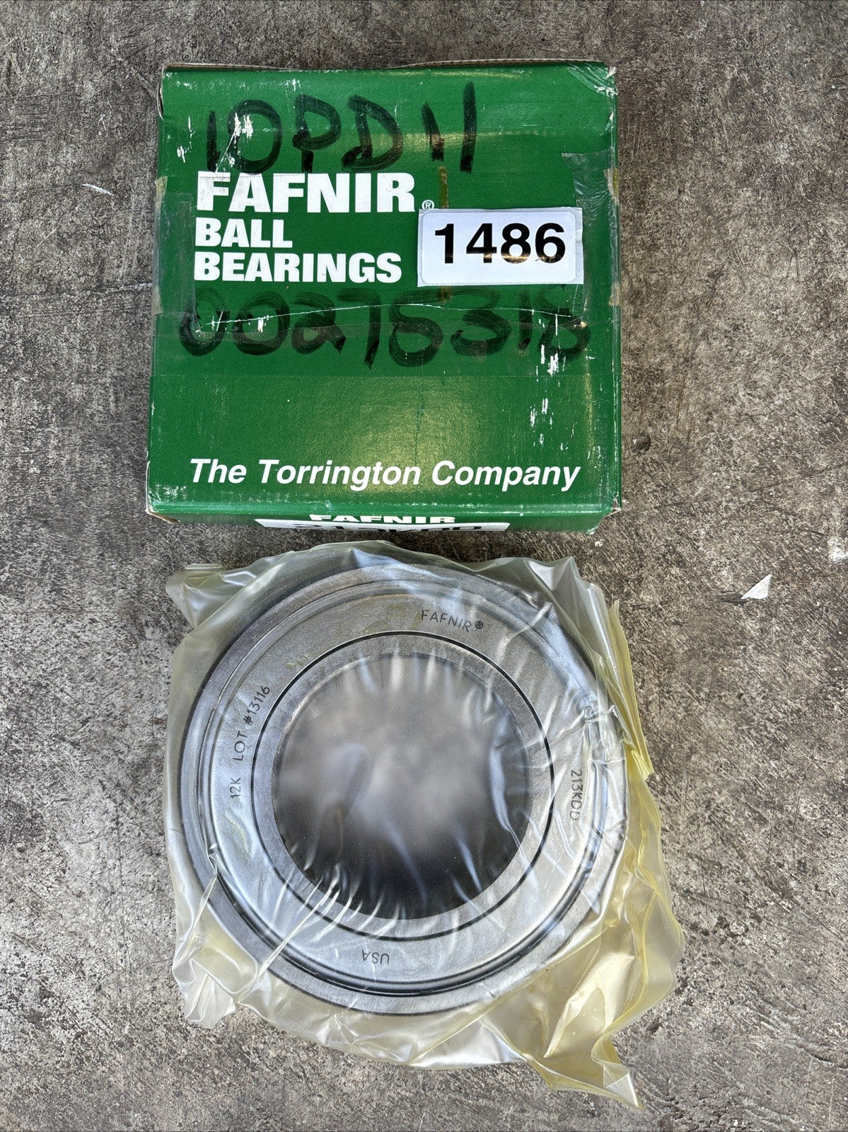 NEW FAFNIR 213KDD, BEARING, NEW IN BOX0