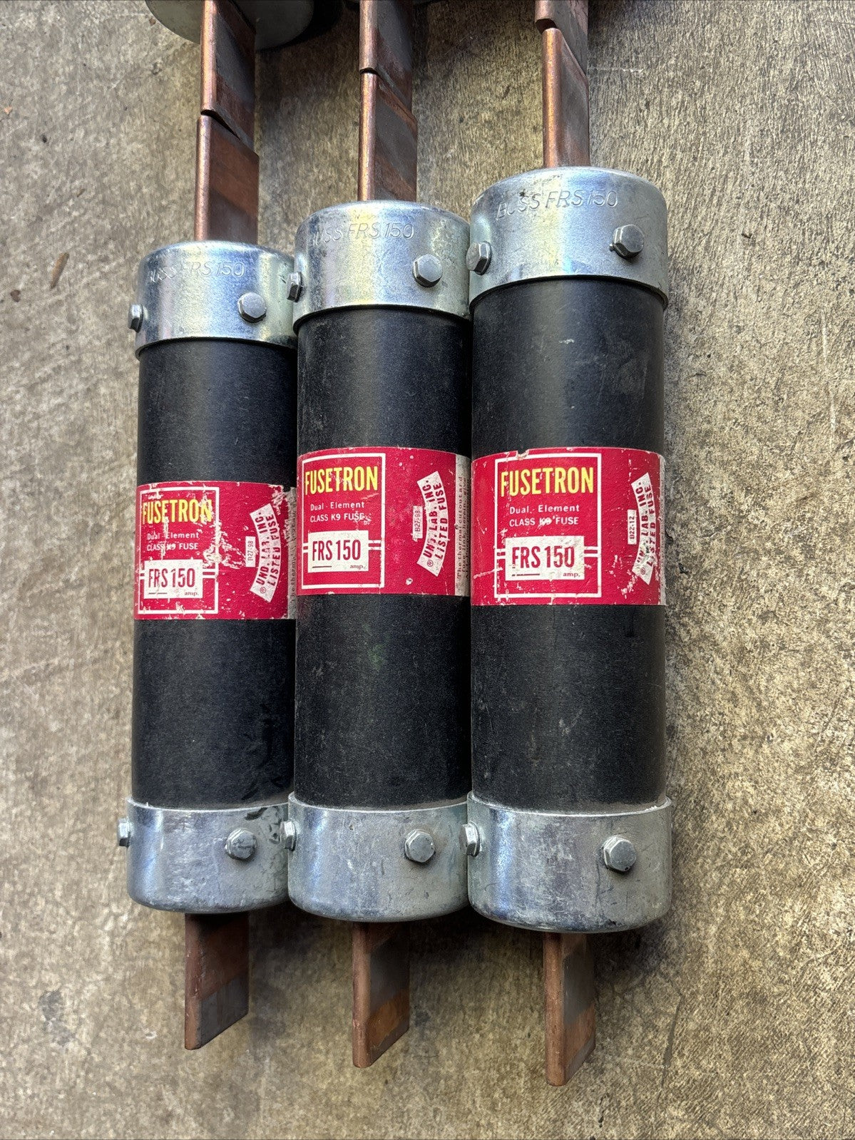 Bussmann Fusetron FRS 150 Dual Element Time Delay Class K5 Fuse (Lot of 6)1