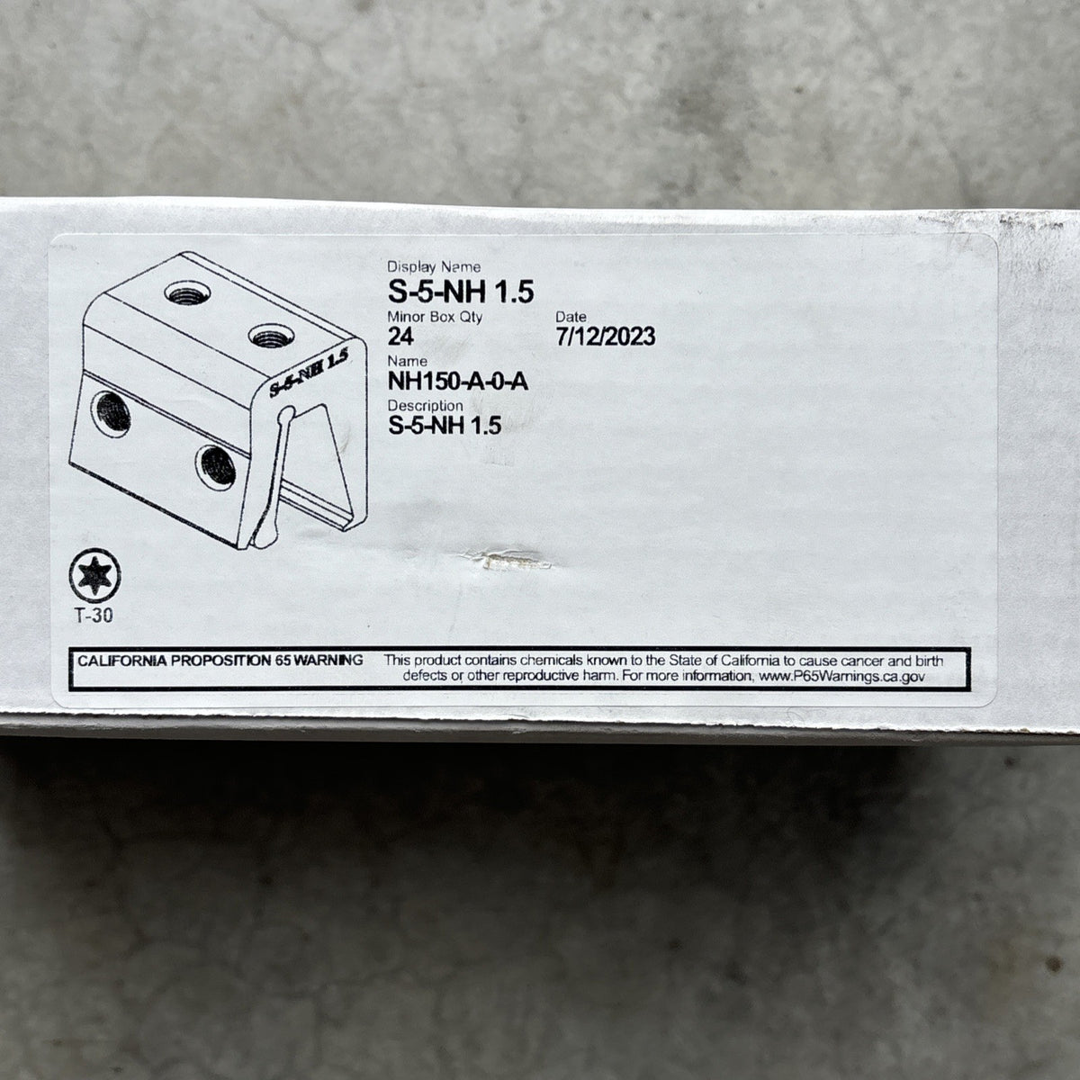S-5! S-5-NH 1.5 Standing Seam Metal Roof Brackets0