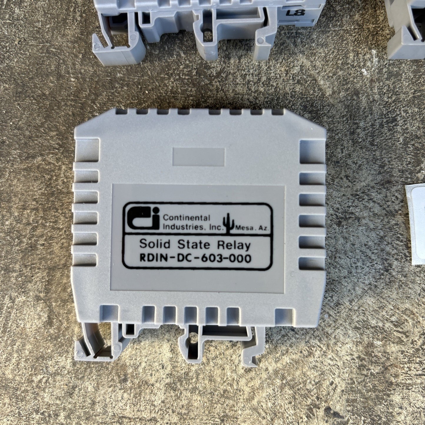 RDIN DC 603 000 Continental SSR Solid State DIN Rail Mount Relay RDINDC60300 LOT1