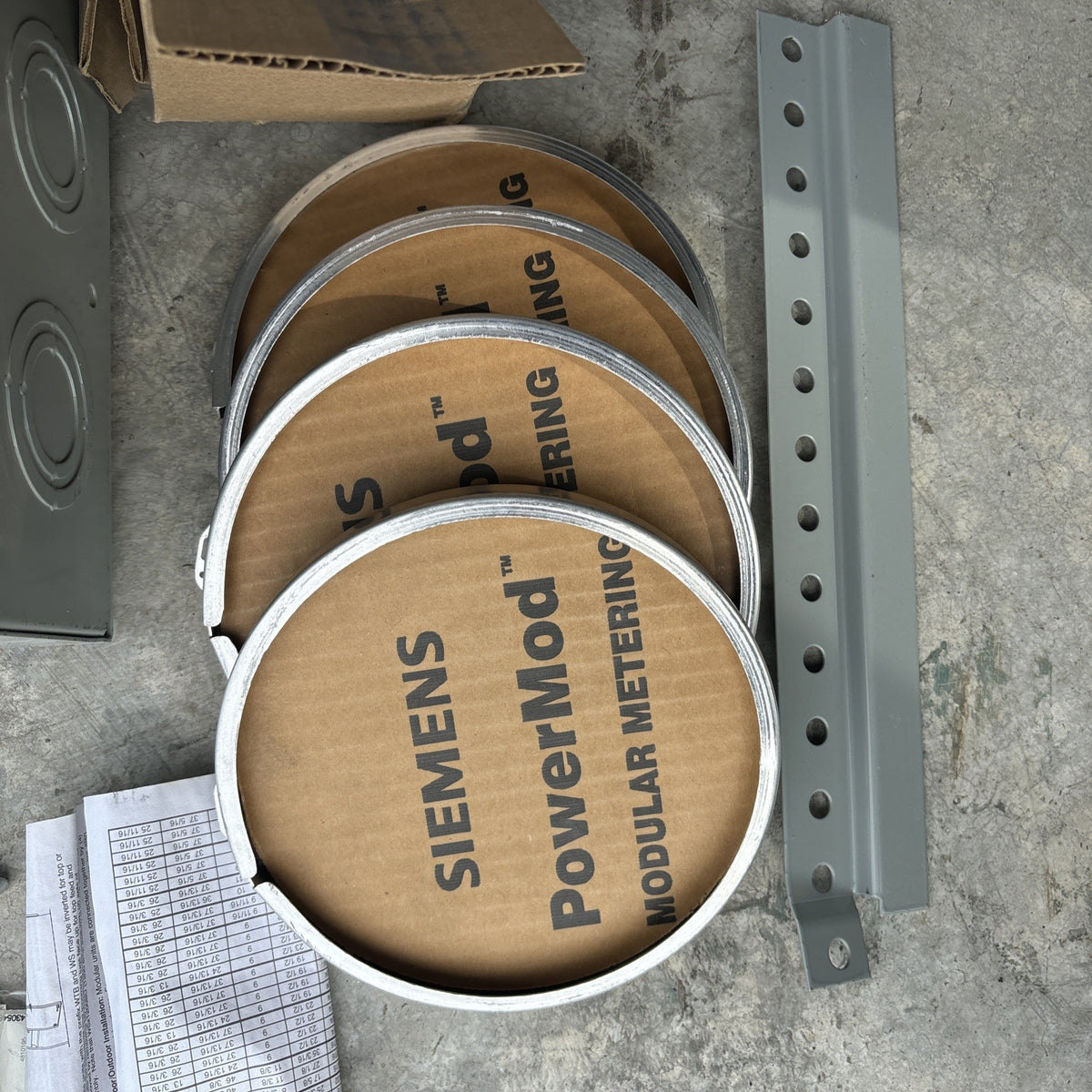 Siemens MM42125J Power Mod Modular Metering System 125 Amp4