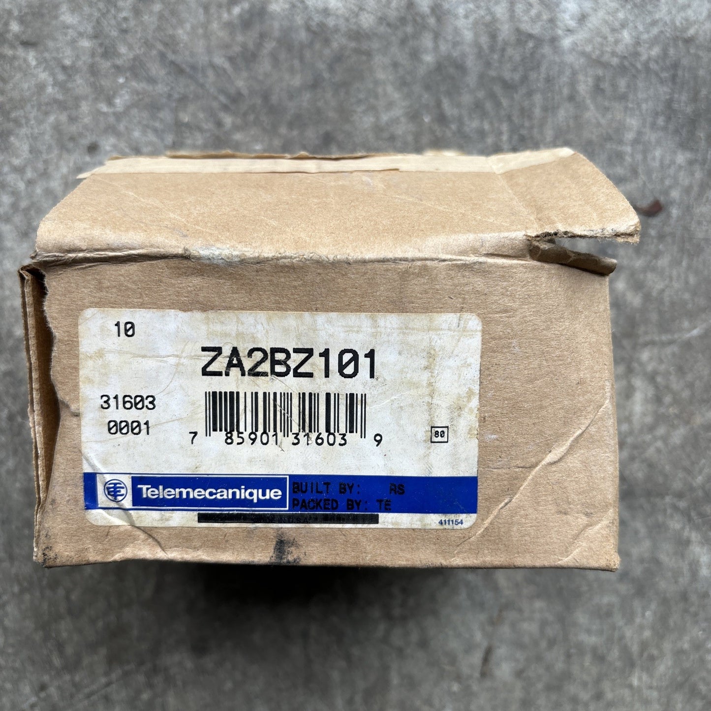 TELEMECANIQUE ZA2BZ101 10 AMP 400V PILOT LIGHT BODY AND CONTACT Lot Of 101