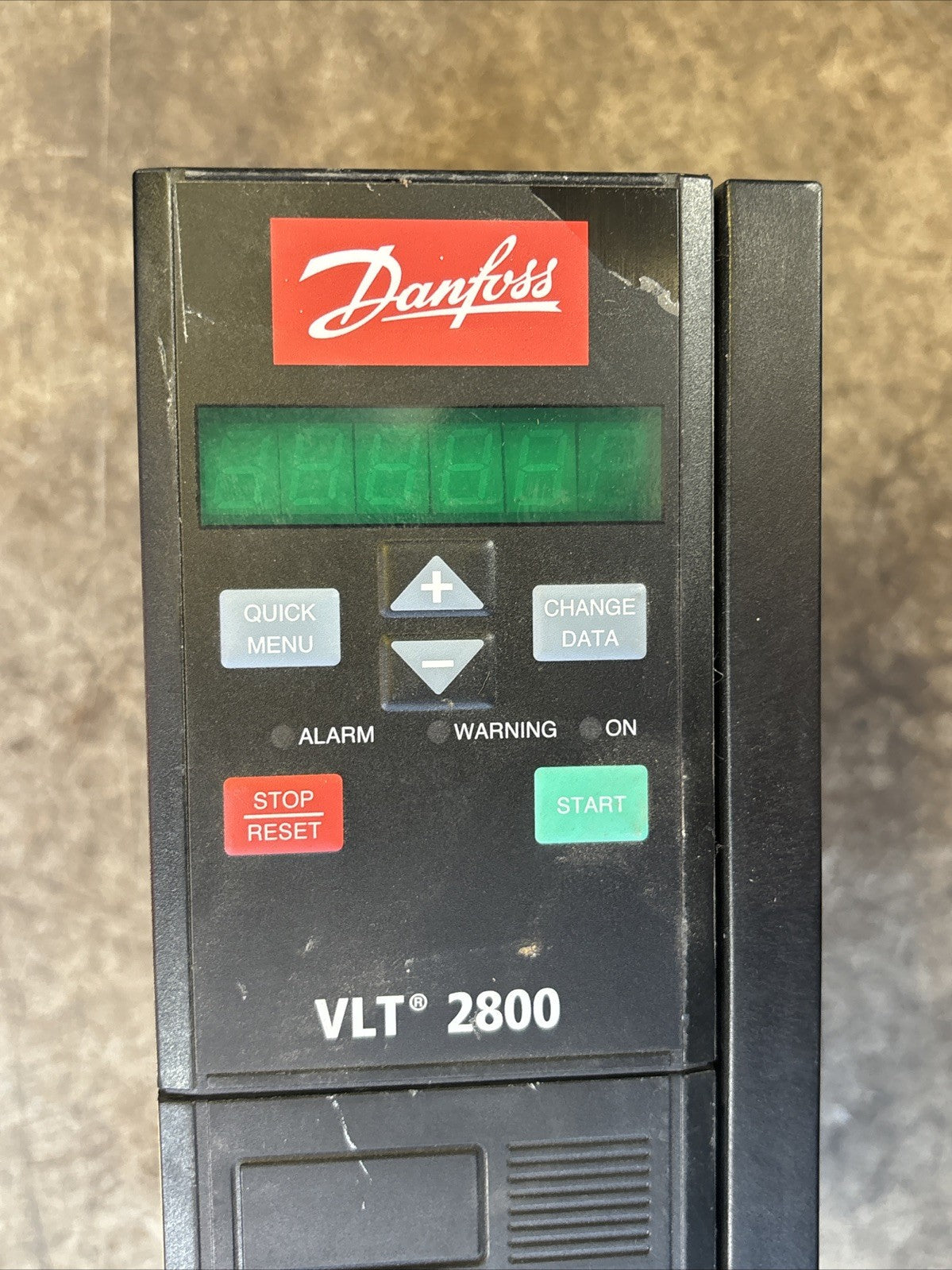 [Used] Danfoss Model VLT 2800 Variable Speed Inverter Drive 195N10574