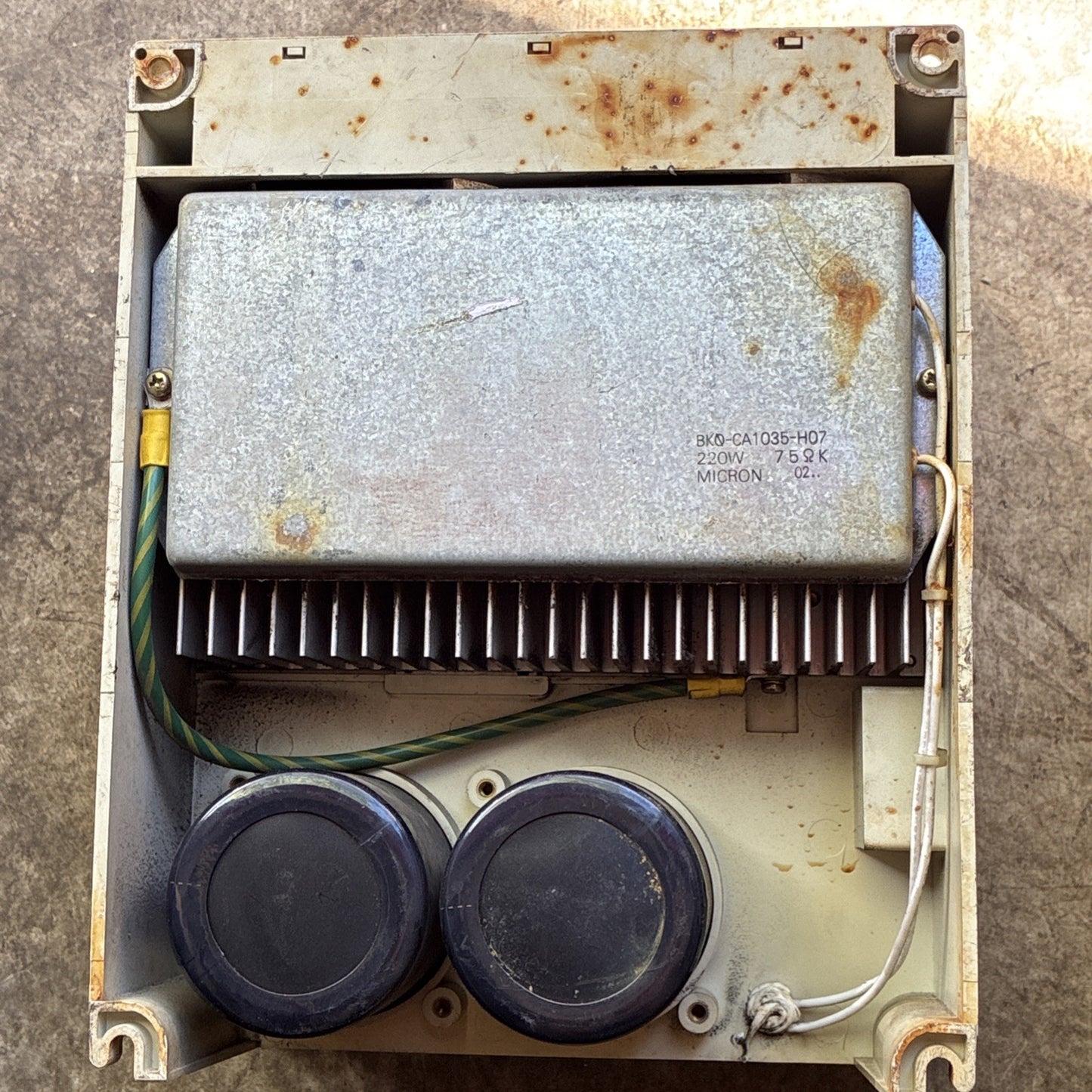 MITSUBISHI FR 540 7. 5K 12 SERVO INVERTER 6