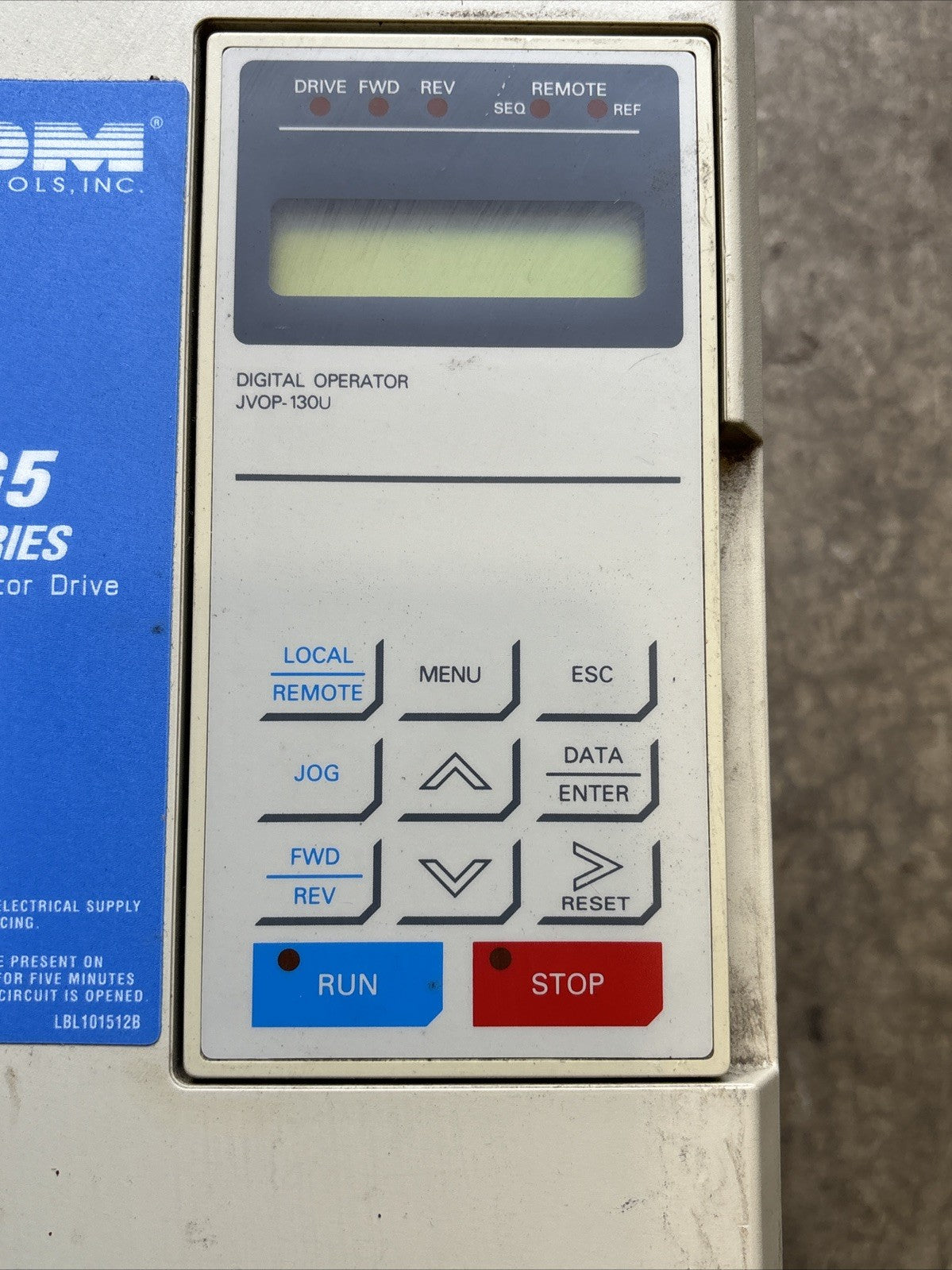 IDM Controls CIMR G5U40P7 G5 Series AC Vector Drive1