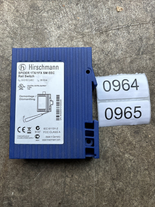NEW HIRSCHMANN module SPIDER 1TX/1FX-SM EEC Fast delivery0