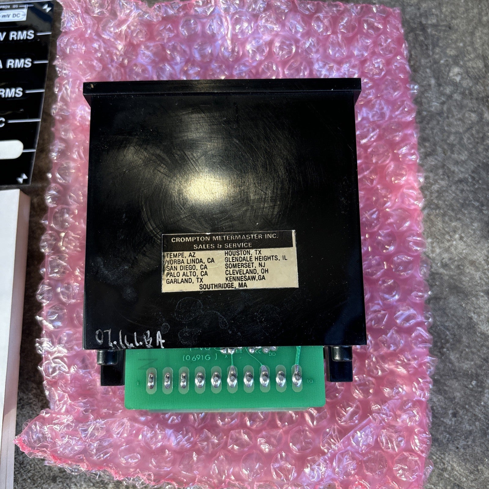 NEW Analogic Digital Panel Instrument AN25M04TPIXXIA  1 5v DC, 0 150 RPM. NEW5