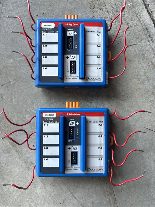 Douglas Lighting WRD 3408Z Relay Driver, 8 Output 24V Lot Of 20