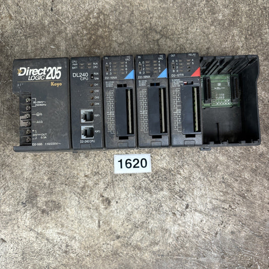 Koyo Automation Direct Logic 205 D2 06B PLC Rack Module Card Board With modules0