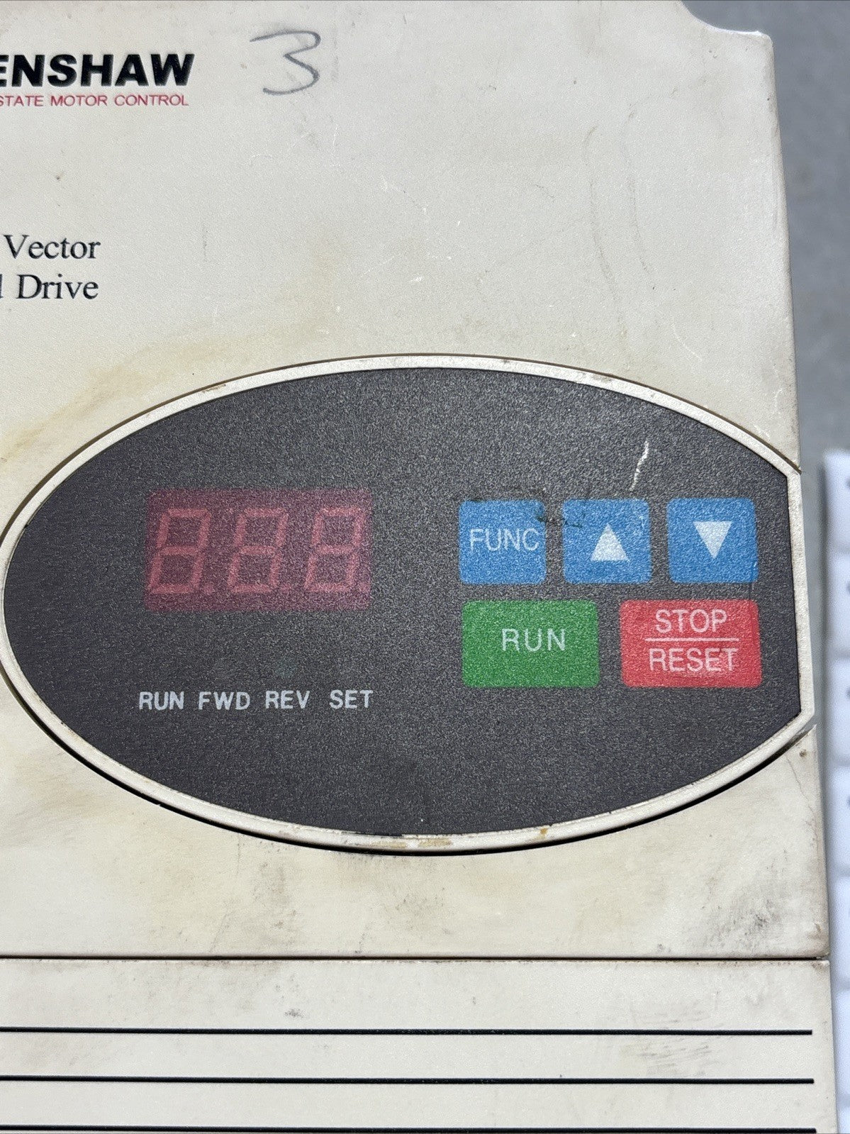 BENSHAW AC VARIABLE SPEED DRIVE 380-460V INPUT 2 HP 3 PHASE  RSi-002-G-41