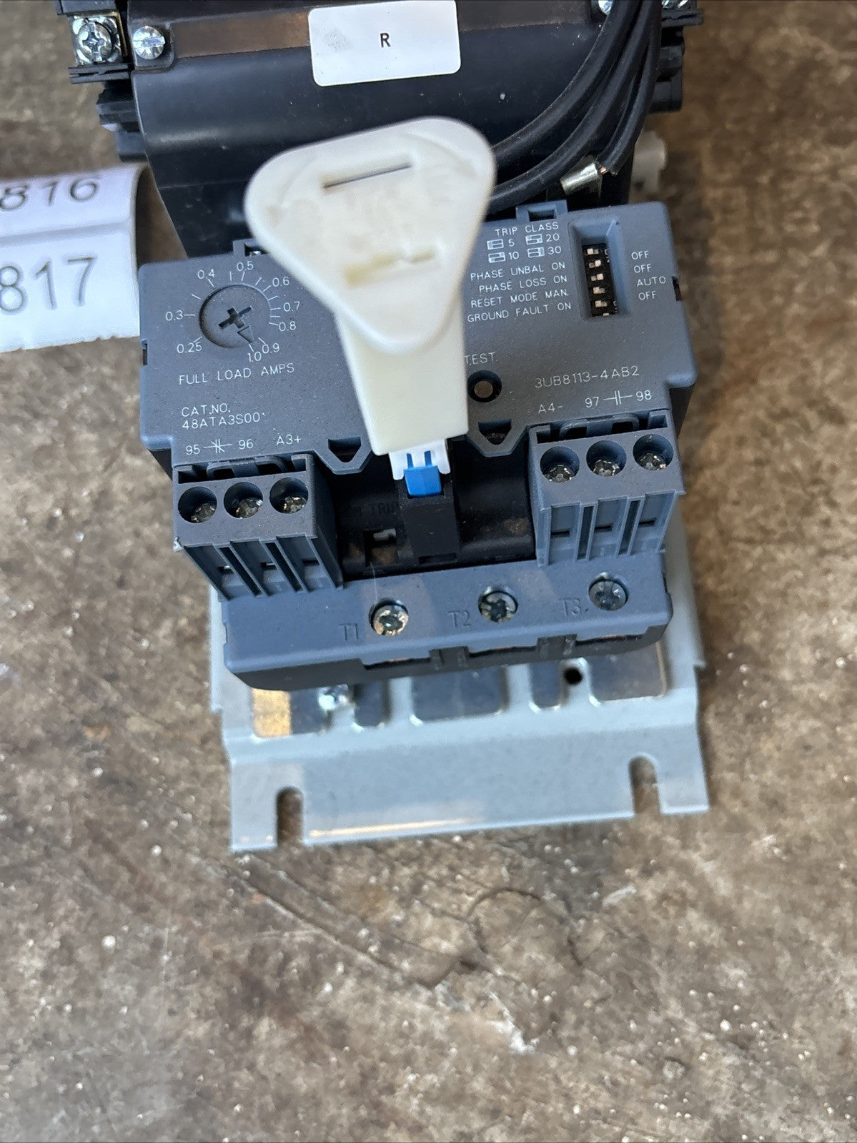 Siemens Motor Starter Size 1 Reversing 22DU+32A*E6 120 Volt Coil1