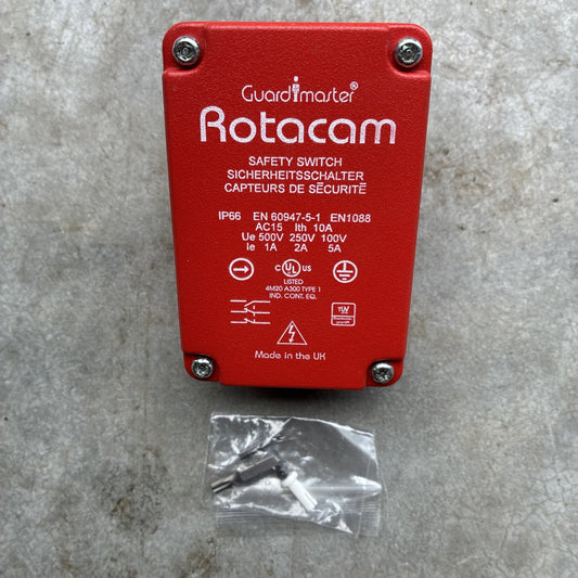 NEW NO BOX  Allen Bradley 440H R03078 Ser A Guardmaster Rotacam Safety Switch0