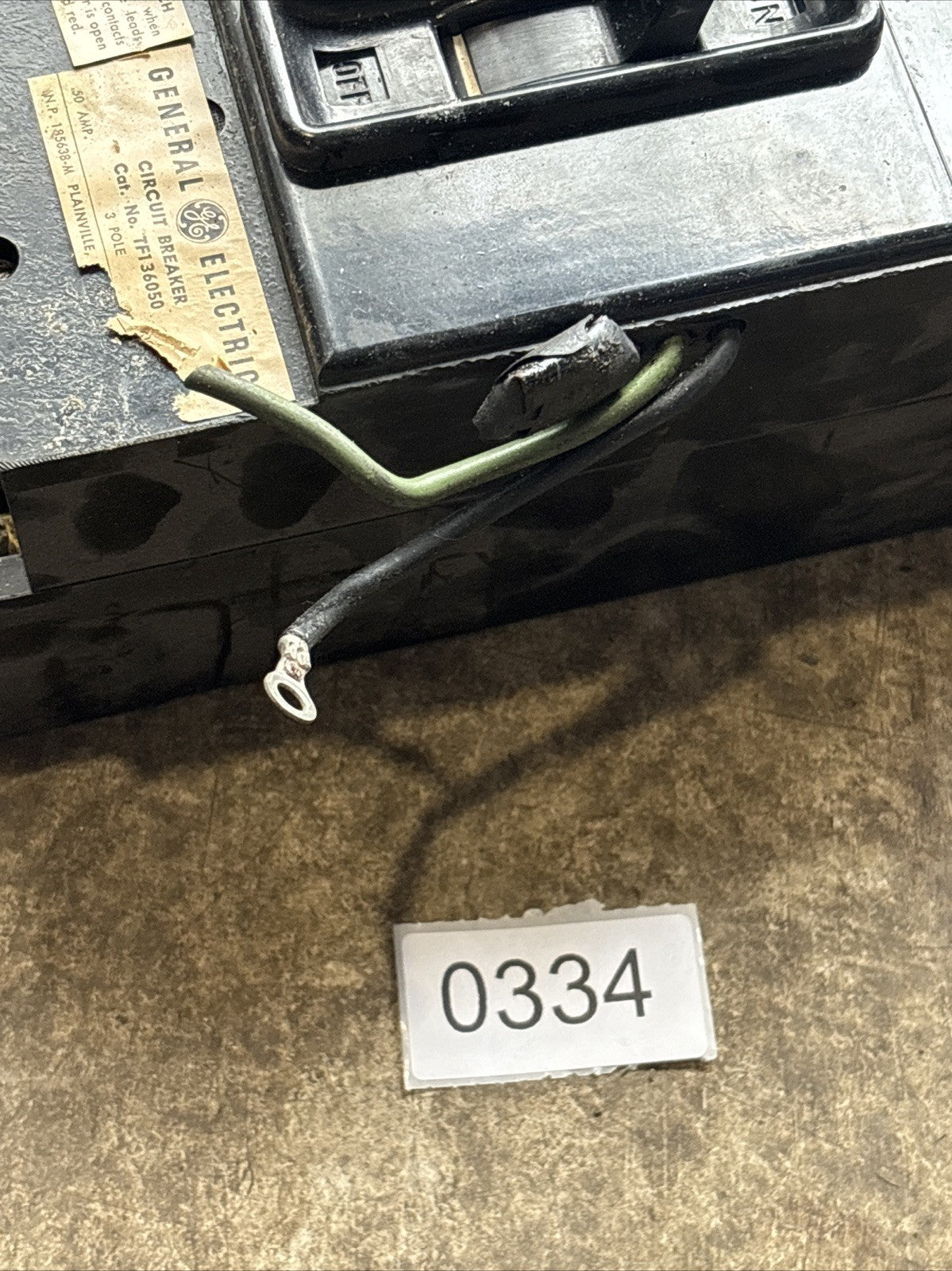 General Electric GE TF136050 Circuit Breaker 50 Amp 600V 3 Pole2