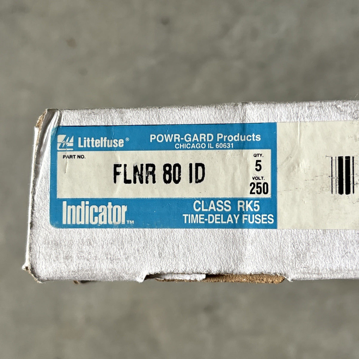 Littlefuse FLNR80ID Indicator 80 Amp 250V Fuse New Case Of 51