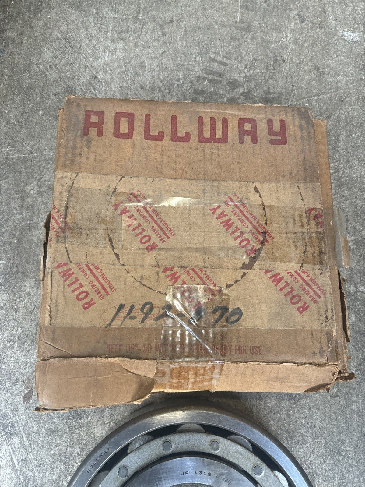 Rollway Cylindrical Roller Bearing w/Outer Ring 1319E004 (1319 E 004) NOS2