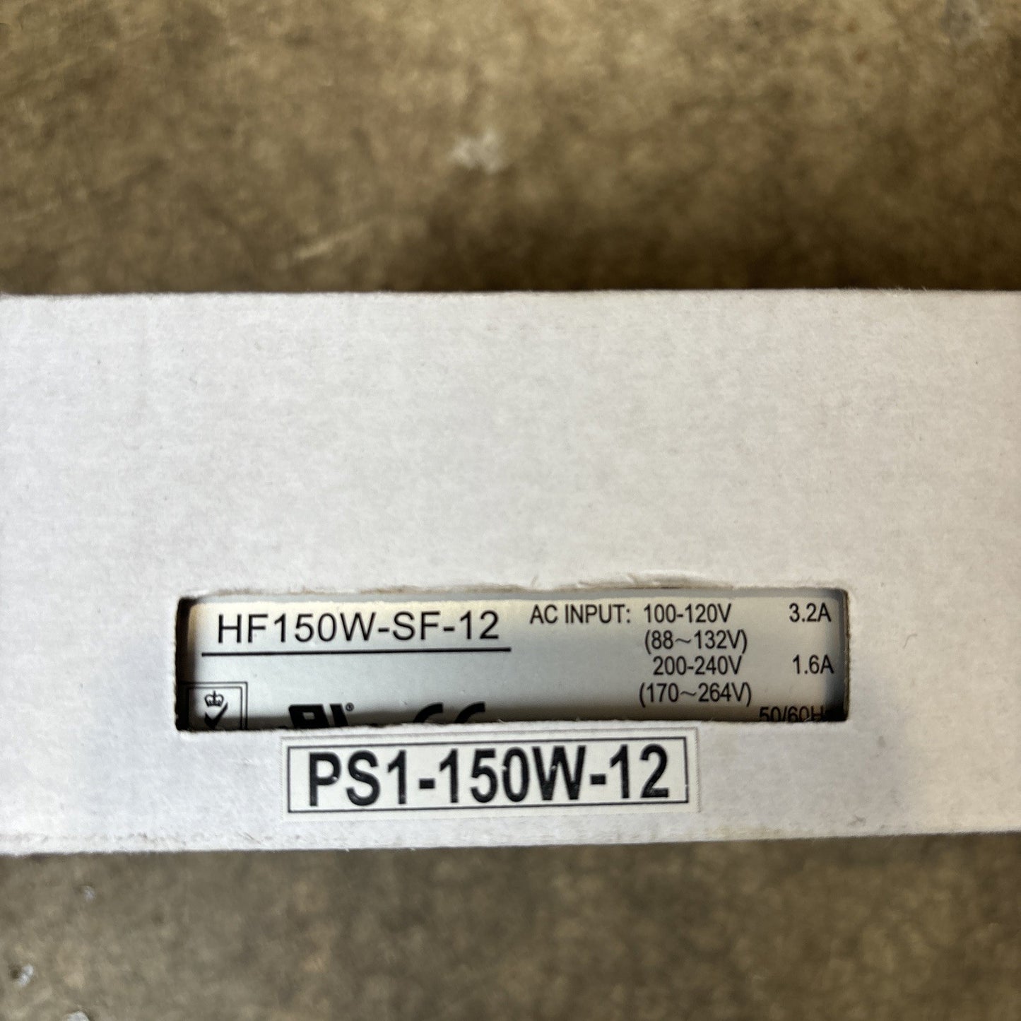 HENGFU HF150W-SF-12 - 12V 12.5A Switching Power Supply NEW0