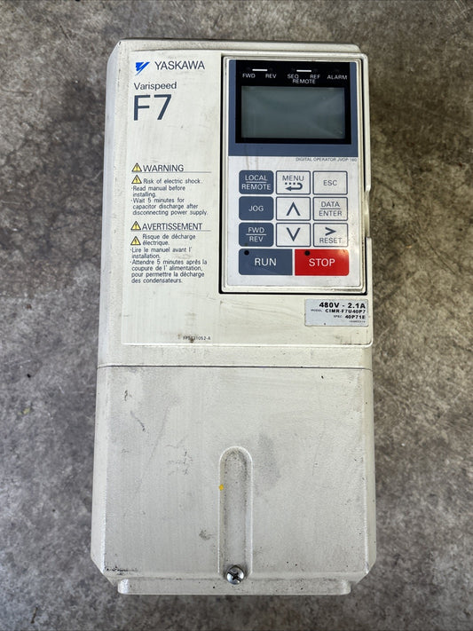 YASKAWA ELECTRIC CIMR F7U40P7 Drive0
