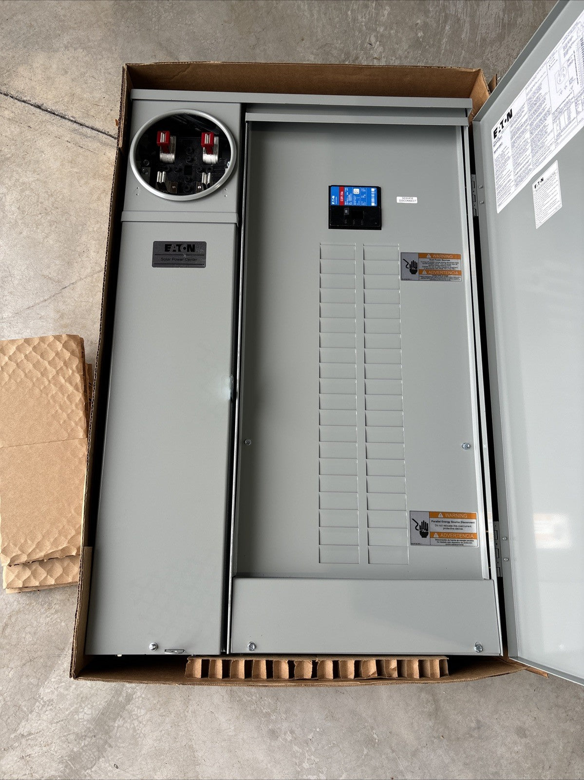 NEW Eaton MBE4040PV200BTS   Solar Rated MB 40/40 200A MCB 200A2