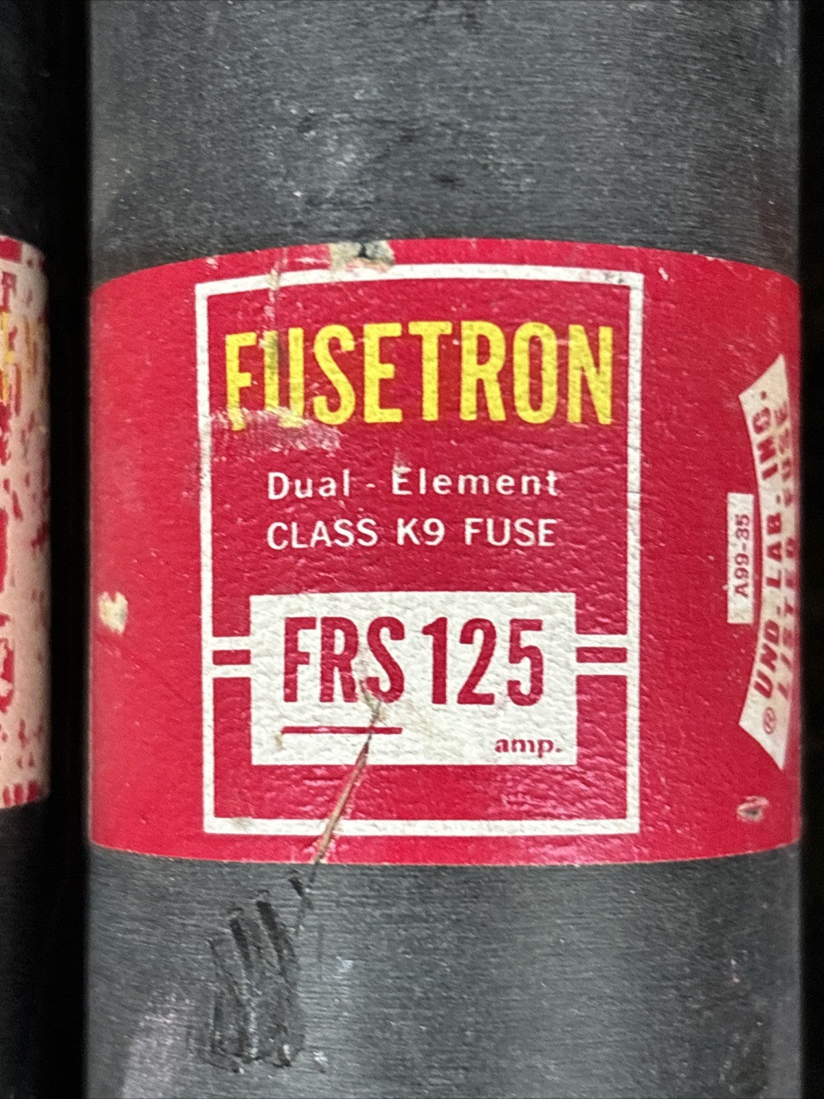 Lot Of 10 Fusetron FRS 125 125Amp Fuse   Time Delay, Class RK5, 600 VAC1