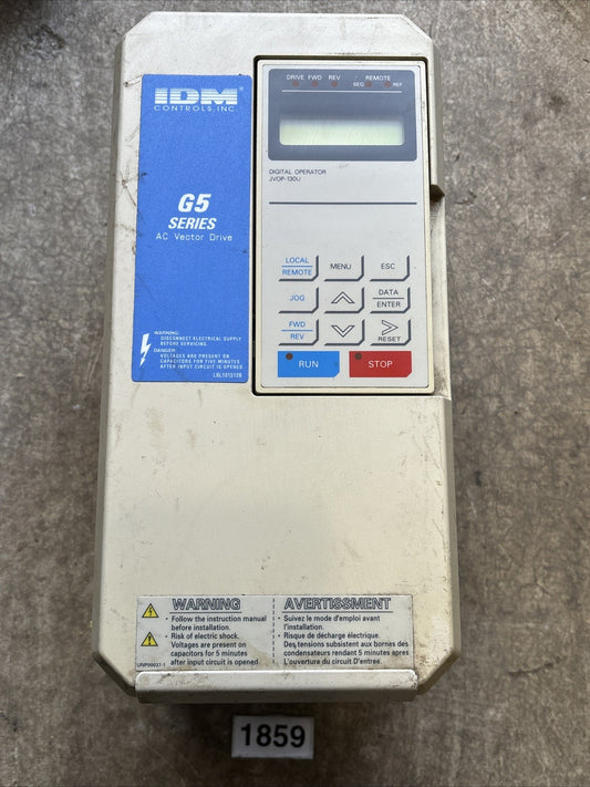 IDM Controls CIMR G5U40P7 G5 Series AC Vector Drive0