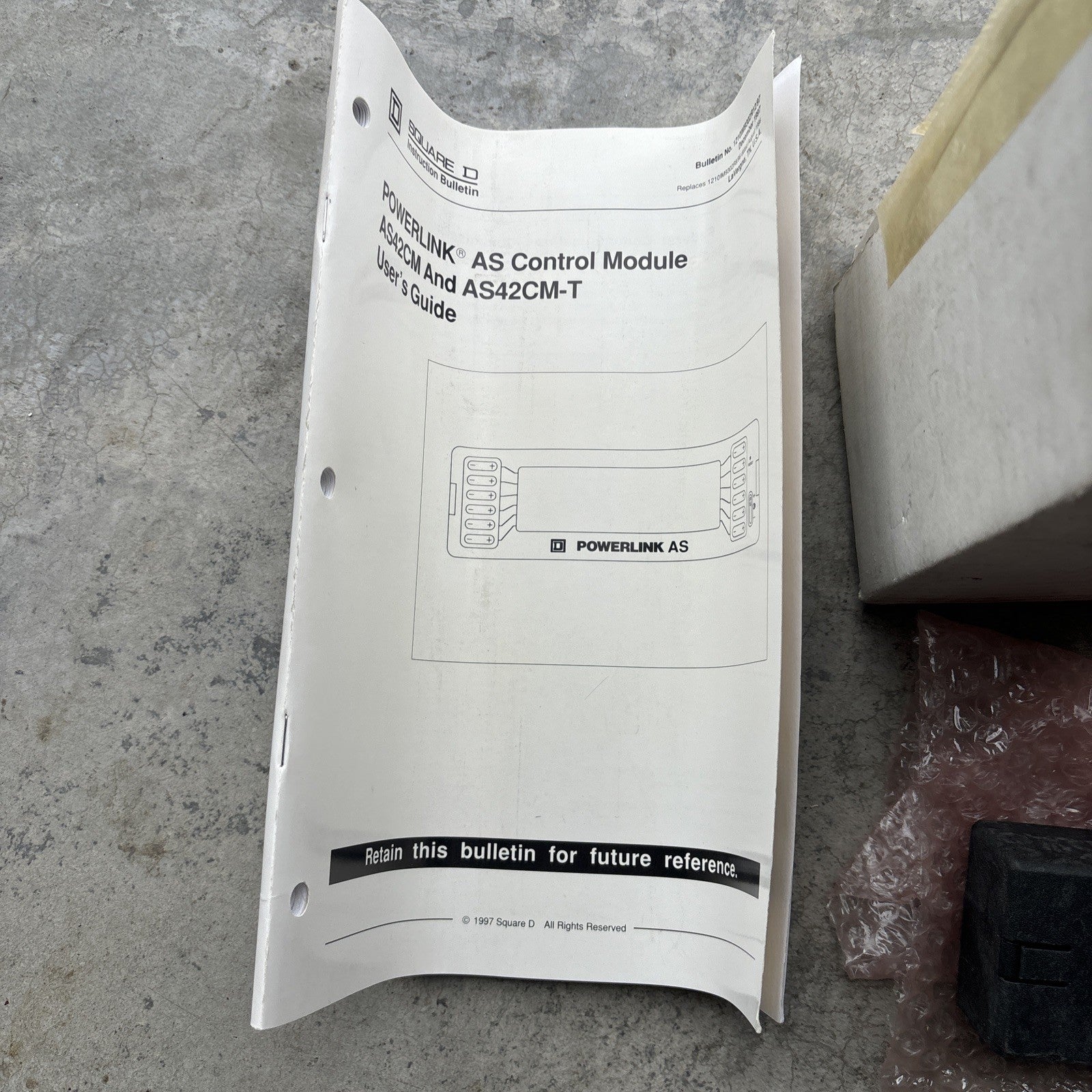 New Old Stock SQUARE D AS42CM-T Powerlink AS Control Module for NEHB NQOD Panels5