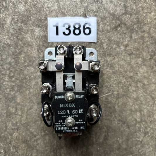 Struthers Dunn B1XBX Dunco Relay BIXBX 115V 60 CY0