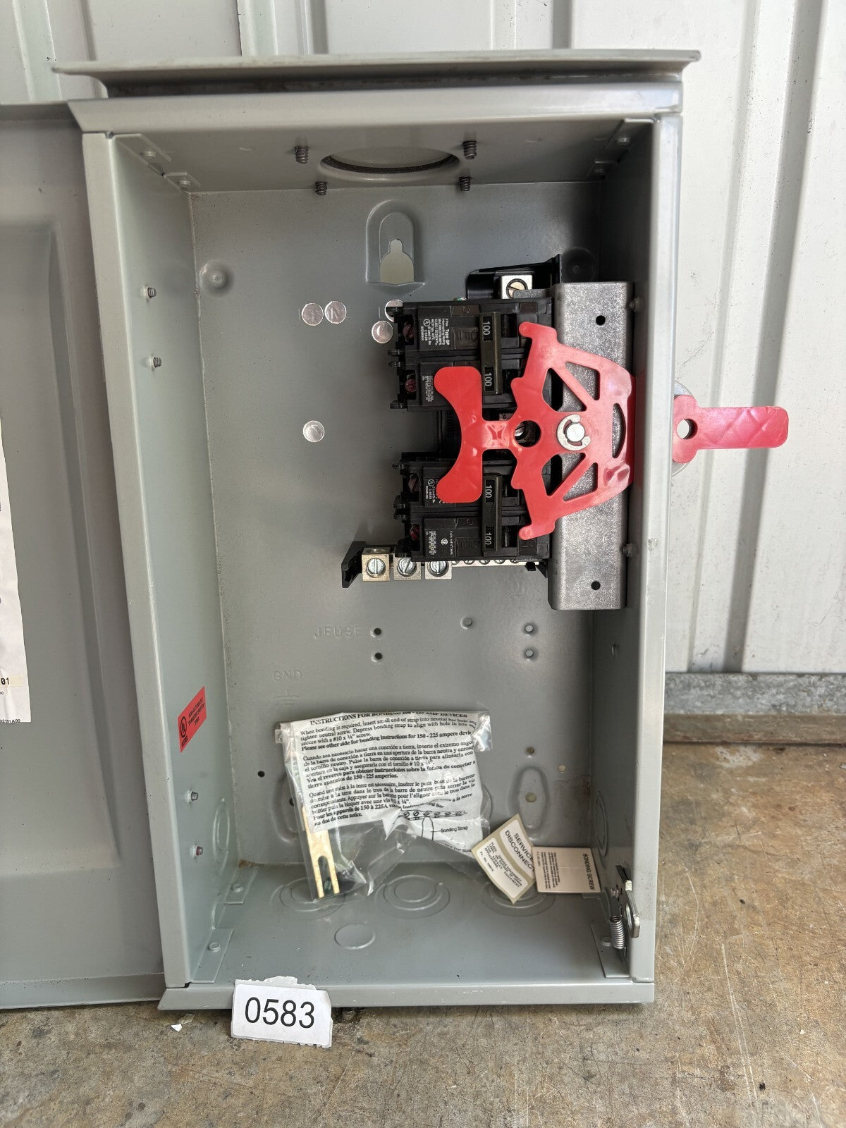 Siemens DTLNF213NR General Duty Stand By Power Panel 100 Amp2