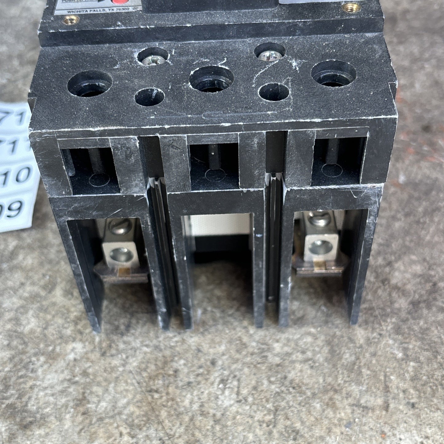 ABB CIRCUIT BREAKER TE2060 TE3060 TE2100 TE3100 TE2150 TE3150 100A TYPE EH USED3
