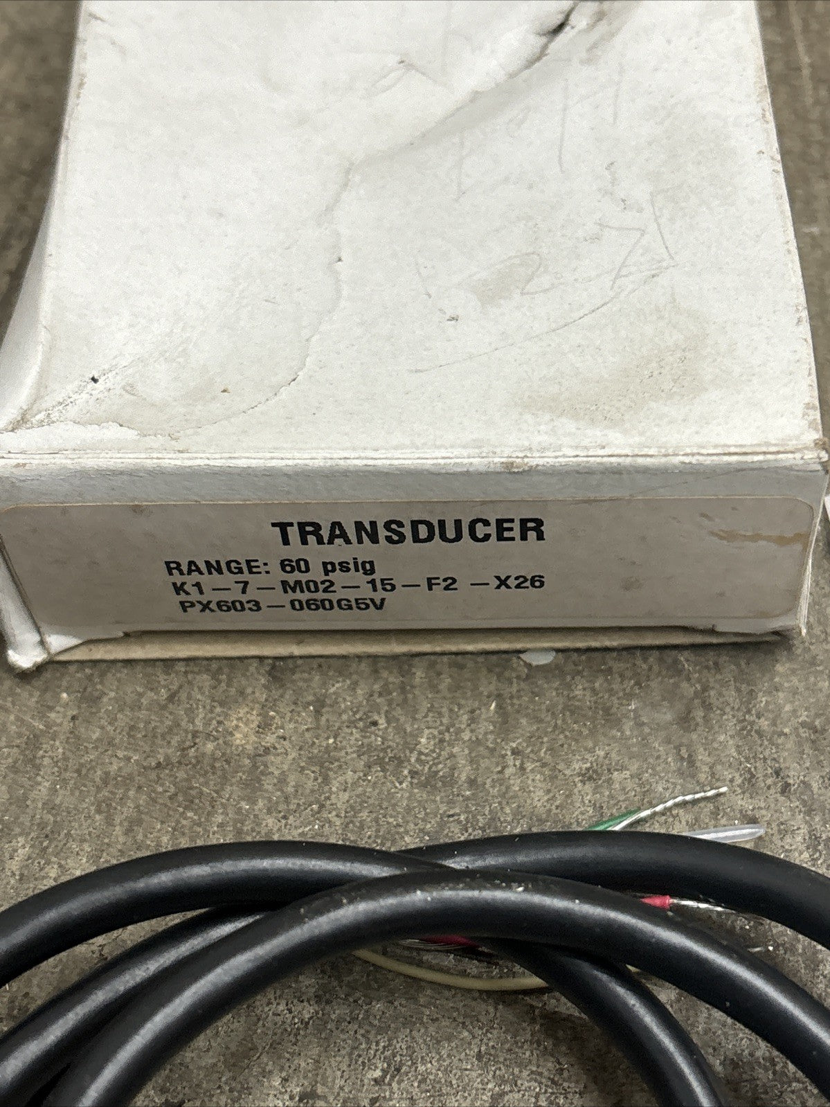 OMEGA ENGINEERING PX603 060G5V / PX603060G5V Transducer 0 60 Psi Range 1 5 VDC1