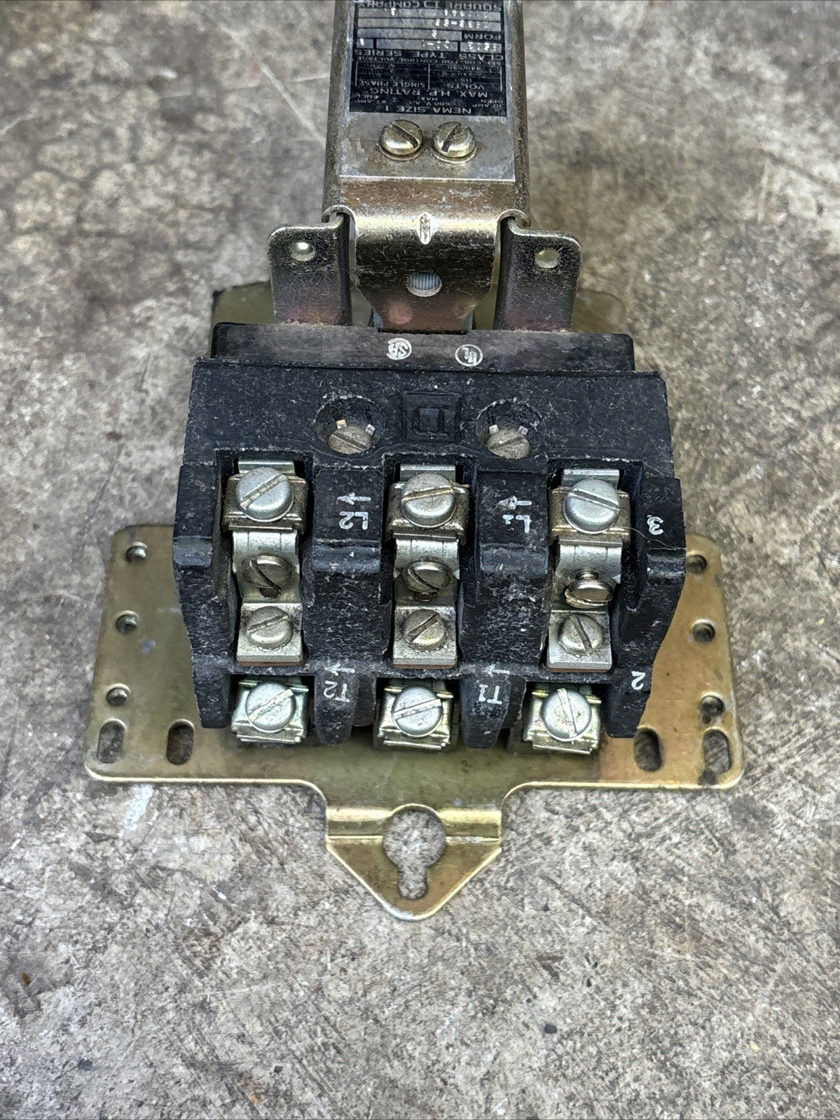 Square D Nema 1 Starter Switch Form Type C0 1 30 Amp 2936 S6 Ser B       C252
