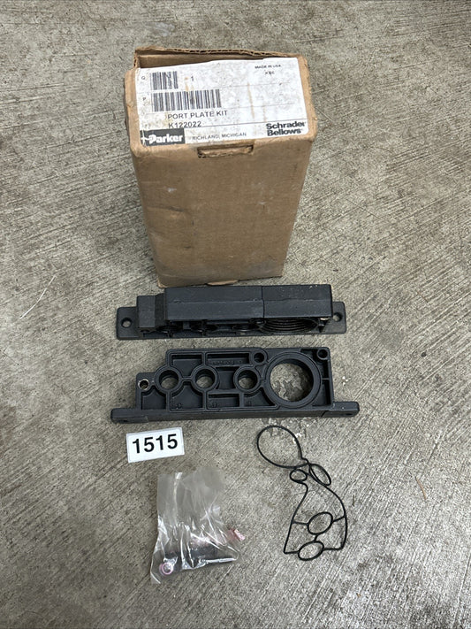 NEW PARKER K122022 END PLATE PORT ADAPTER KIT0
