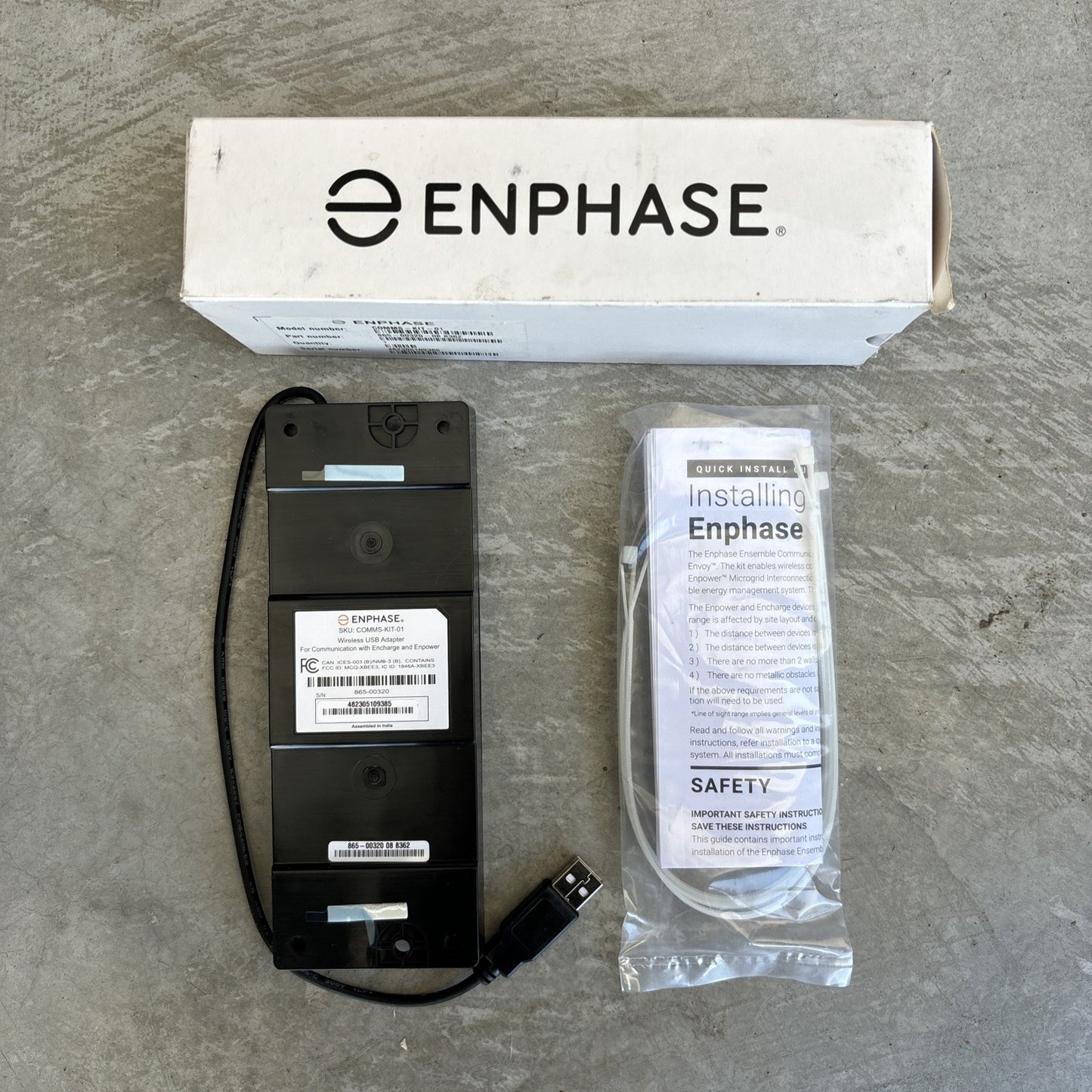 ENPHASE COMMS KIT 01 Wireless USB Cmmunications Kit for Encharge & Enpower0