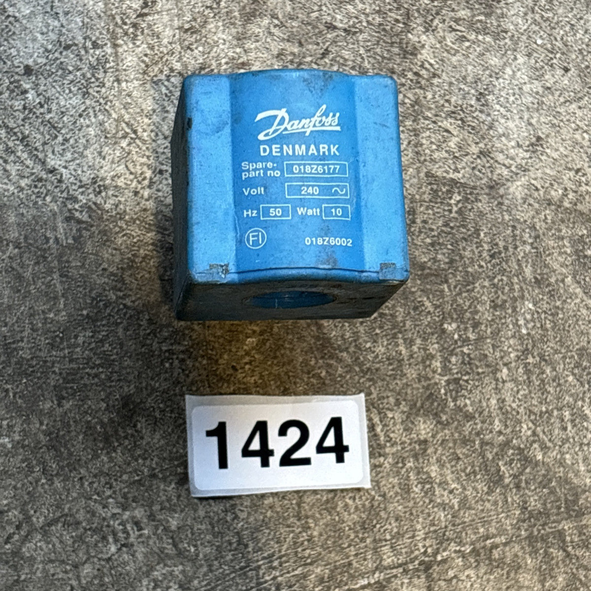 Danfoss 018z6177 solenoid valve coil0