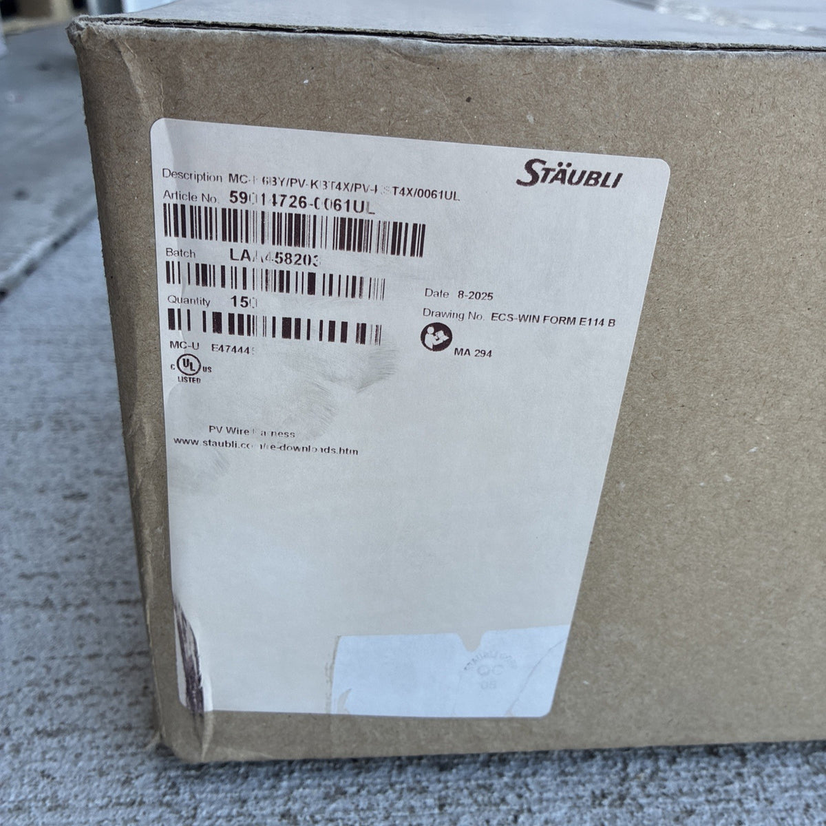 Staubli MA294 18 Inch MC4  MC Flex Sol Eco Dx 10AWG PV Cable Lead Halogen Free2