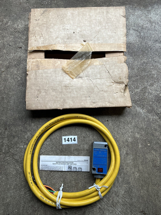 EATON CUTLER HAMMER HEAVY DUTY 6P+ LIMIT SWITCH E50SAL6P12 12FT CORD0