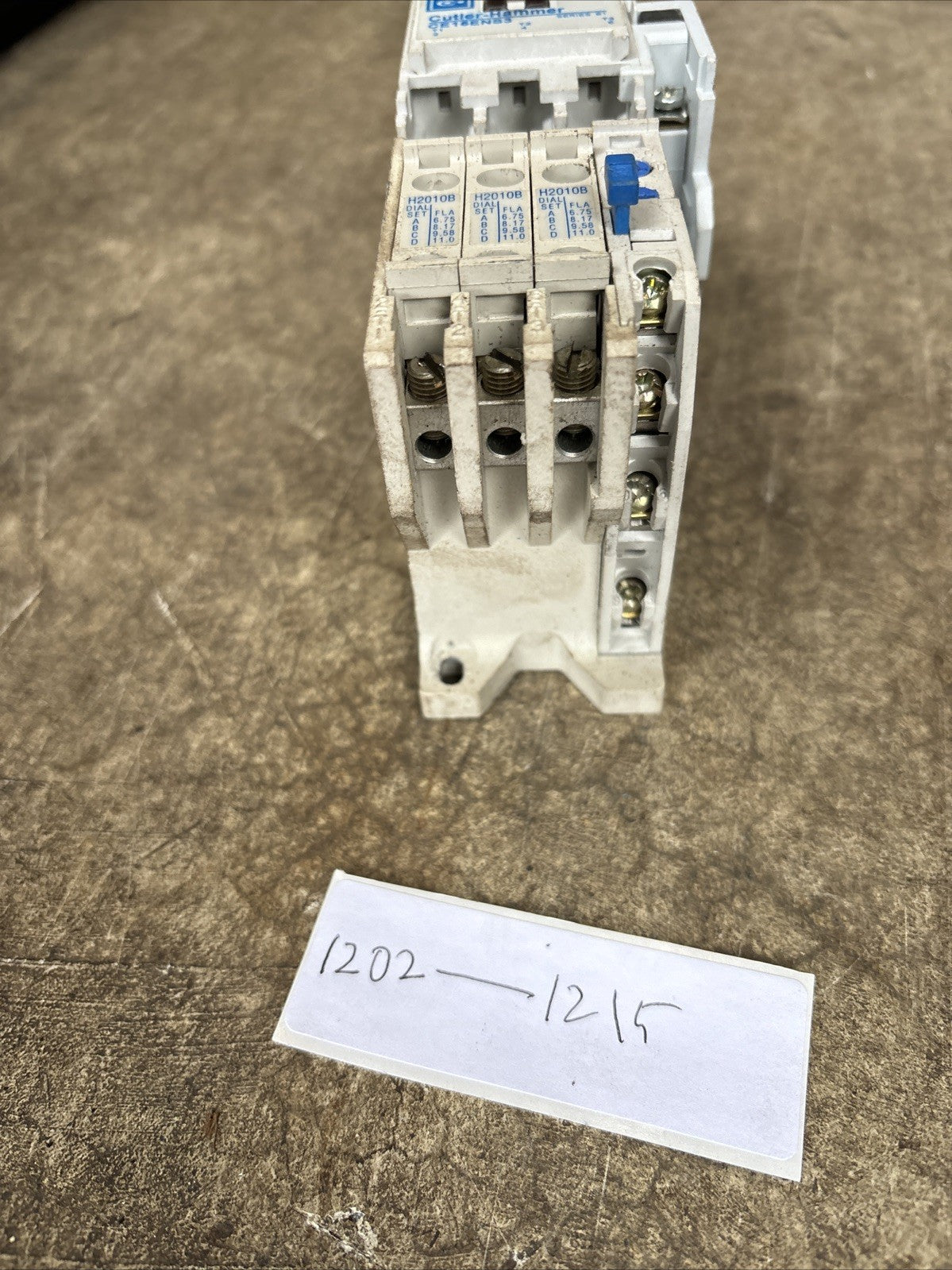 Cutler Hammer CE15DNS3 Contactor, With C306DN3, And C320KGS13