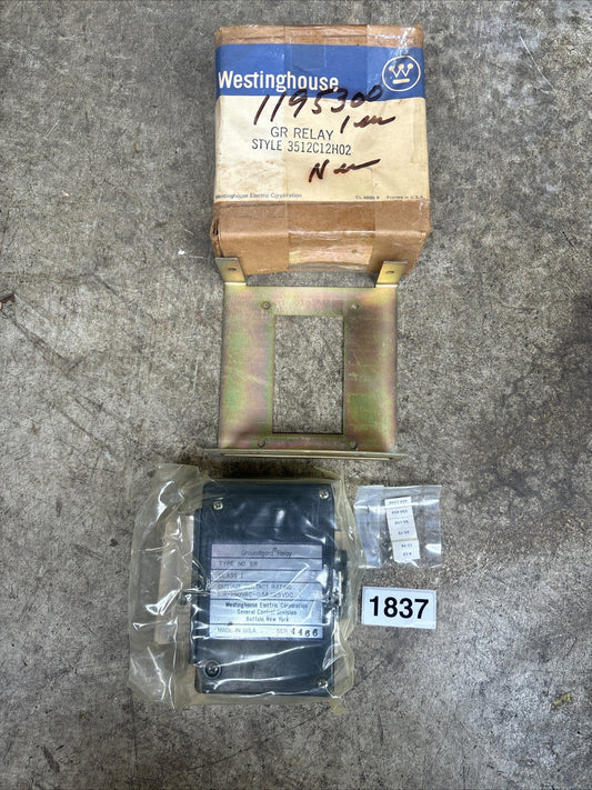 EATON CH WESTINGHOUSE 3512C12H02 GR GROUNDGUARD 33 100% ADJ TRIP RELAY P34950