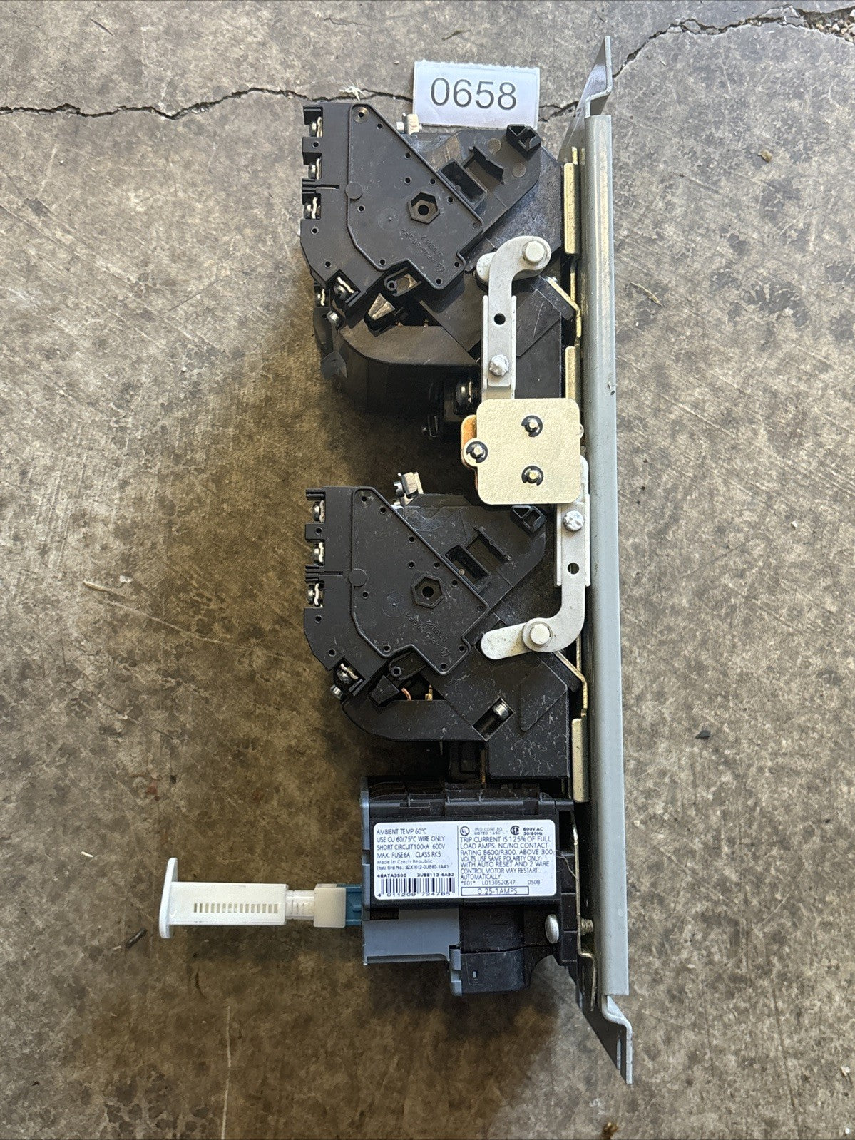 Siemens Motor Starter Size 1 Reversing 22DU+32A*E6 120 Volt Coil4