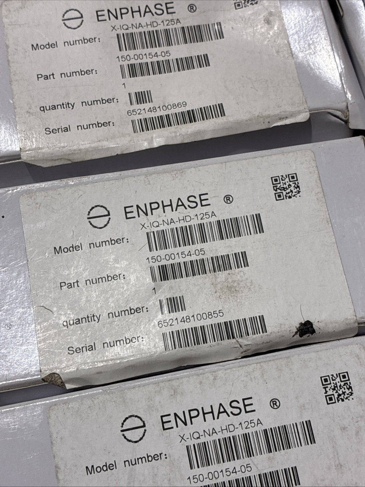 LOT OF 16 Enphase X IQ NA HD 125A Combiner Hold Down Kit  NEW1