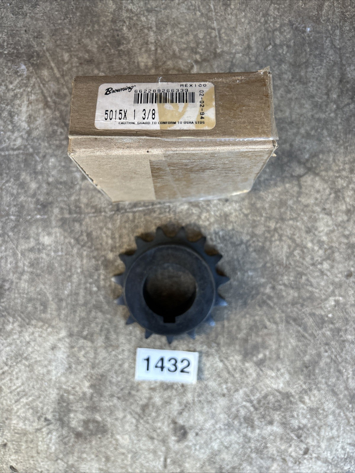 REGAL REXNORD H5015X 1 3/8 / H5015X138 (IN BOX)0